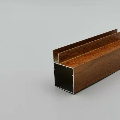 Lemari Dapur Kayu Finish Aluminium Extrusion Anodising Untuk Israel