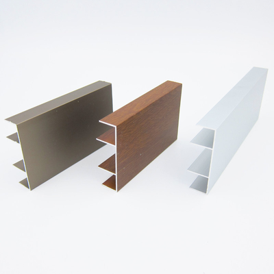 6063 T5 Rectangular Aluminium Profile Window Aluminium Extrusions
