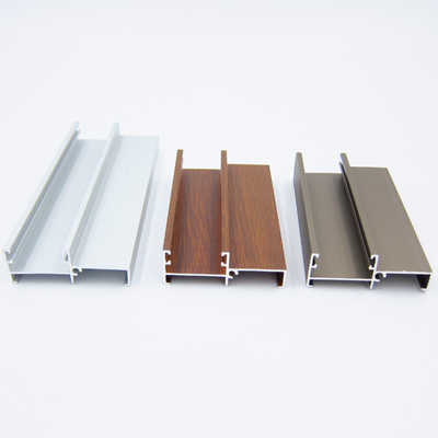 6063 6061 Profil Jendela Aluminium Untuk Garis Bolivia Chili