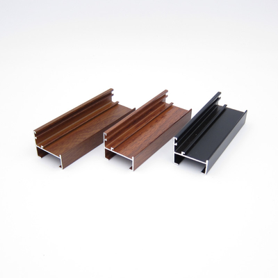 6063 6061 Profil Jendela Aluminium Untuk Garis Bolivia Chili