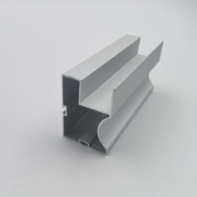 Profil Aluminium Lemari Anodized Ringan Untuk Pintu Lemari Tipe Swing