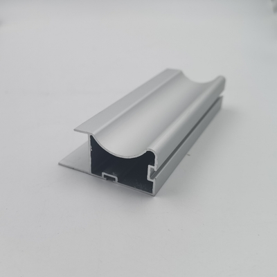 Profil Aluminium Lemari Anodized Ringan Untuk Pintu Lemari Tipe Swing
