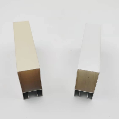 5.85M 6.00M Aluminium Sliding Window Profile Powder Coated Untuk Nigeria