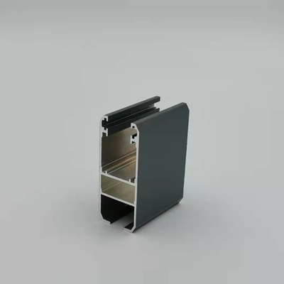 Profil Jendela Tingkap Gambia 6063 T6 Bentuk Aluminium Ekstrusi
