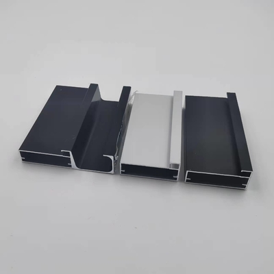 6063 T5 Profil Aluminium Anodized Untuk Lemari Dapur Menangani Tersembunyi G