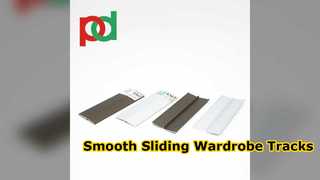 Track Pintu Geser Aluminium 6M Mill Finish