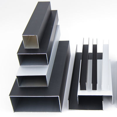 Harga bagus 40x40 Produk Terlaris Profil Aluminium Tabung Persegi Panjang on line