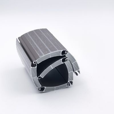 Harga bagus Profil Ekstrusi Aluminium Roller Shutter Slat Pola Berbeda Untuk Pintu Garasi on line