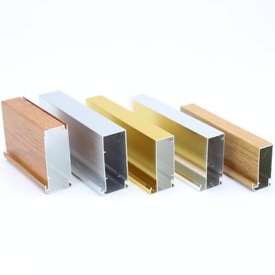 Harga bagus Profil Kabinet Dapur Aluminium Poles Bubuk Berkualitas Tinggi yang Disesuaikan on line