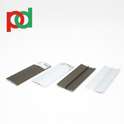 Profil Aluminium untuk Bingkai Pintu Geser Lemari Keramik Lantai Rel Track Profil Atas Bawah Lemari Aluminium