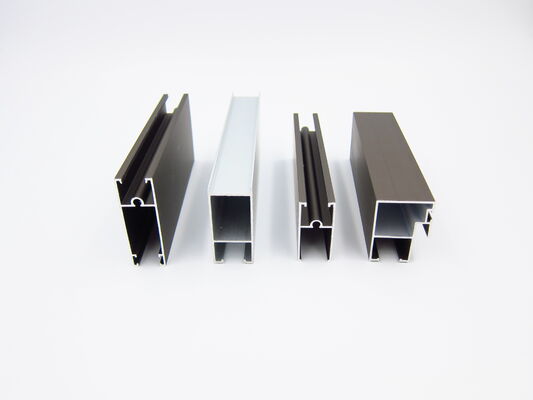 Harga bagus Profil Aluminium Pintu Jendela Anodized Untuk Kolombia Sliding 744 on line