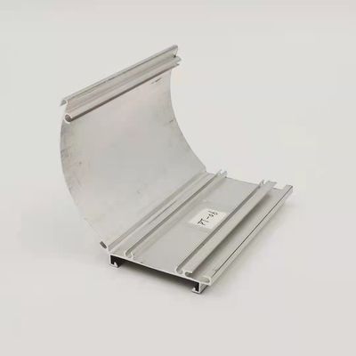 Harga bagus Profil Track Tirai Aluminium 6063 Anodized Batang Spring Tube Bawah on line