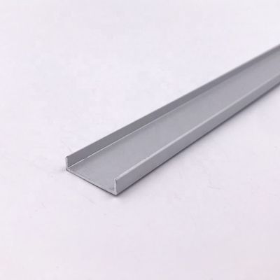 Harga bagus 18mm U Bentuk Aluminium Trim Profil Ubin Tepi Dekoratif on line