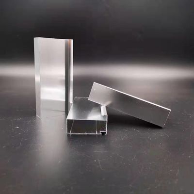 Harga bagus Kabinet Dapur Libya Profil Aluminium Anodized Dengan Silver Glossy on line