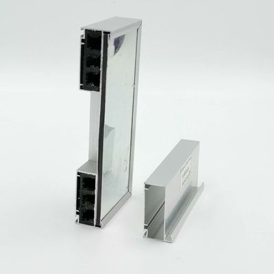 Harga bagus Profil Aluminium Anodized Perak 1.2mm Untuk Libya Israel Irak on line