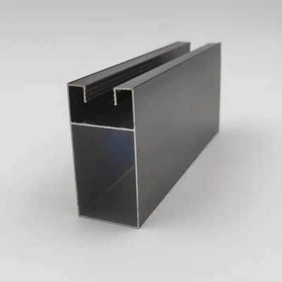 Harga bagus Nigeria 6063 T5 Profil Aluminium Anodized Untuk Jendela Geser on line